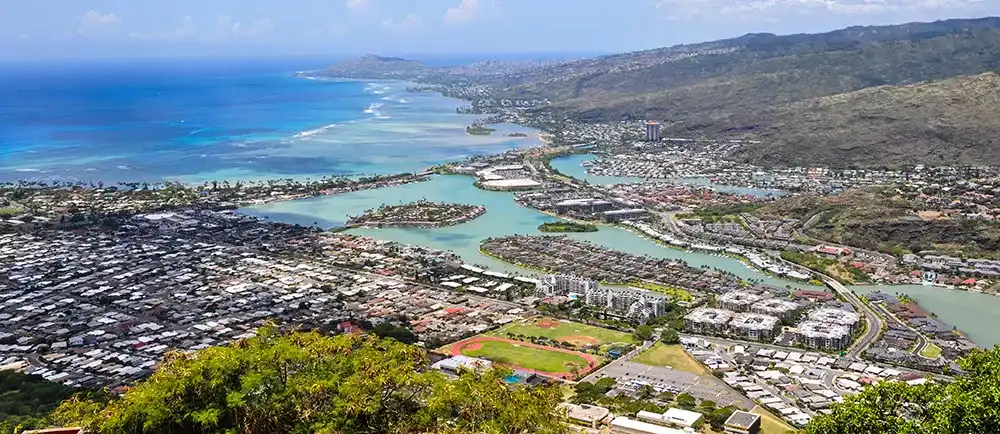 Hawaii-Kai city view